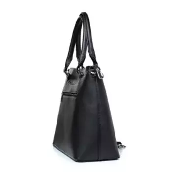 27820 Сумка тоут, отдел на молнии, цвет черный 35х27х13,5см