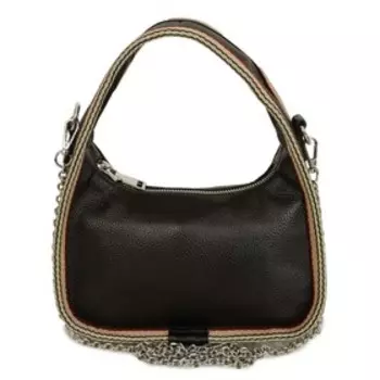 Сумка кросс-боди, отдел на молнии, цвет черный 23х15х9см