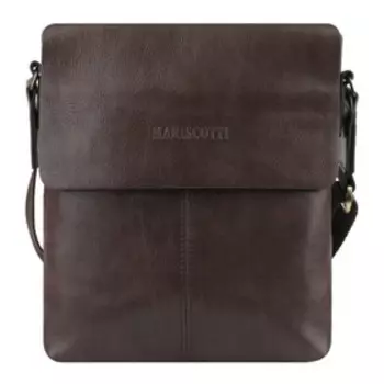 2-710 Планшет, отдел на клапане, цвет коричневый 22х24х4,5см