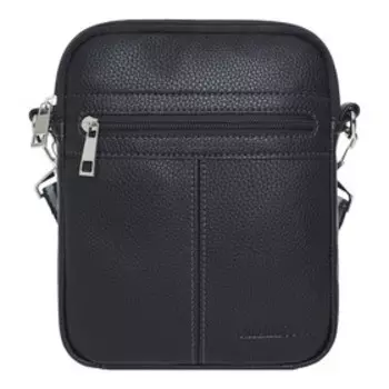 2-763 Планшет, отдел на молнии, цвет черный 18,5х23х4,5см