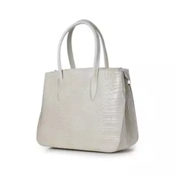 31620 Сумка тоут, отдел на молнии, цвет бежевый 34,5х27х13,5см