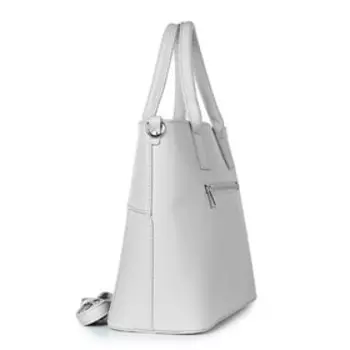 32819 Сумка тоут, отдел на молнии, цвет бежевый 33,5х27,3х13,5см