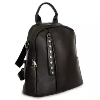 353 Рюкзак, отдел на молнии, цвет черный 32х32х16см