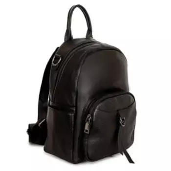 355 Рюкзак, отдел на молнии, цвет черный 31х26х13см