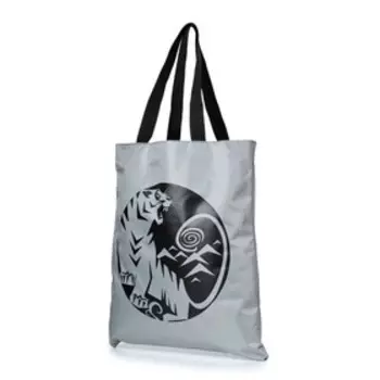 36521 Сумка , цвет серебро 39х44,5х0,5см