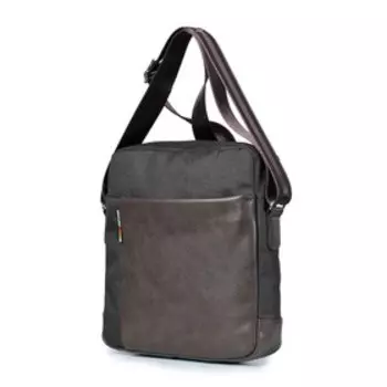 39316 Планшет, отдел на молнии, цвет коричневый 23,5х26х6,5см