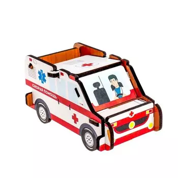 3D пазл-конструктор «Скорая помощь»