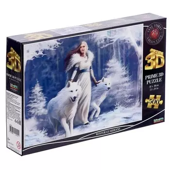 3D пазл «Зимние стражи», 500 элементов