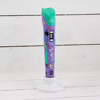 3D ручка Luazon Comics, дисплей, работа с пластиком ABS и PLA, пластик в комплекте