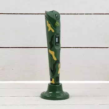 3D ручка Luazon, с дисплеем, с пластиком ABS и PLA в комплекте, хаки