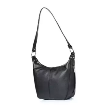 43921 Сумка кросс-боди, отдел на молнии, цвет черный 26,5х25х9,5см