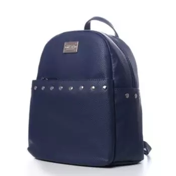 46716 Рюкзак, отдел на молнии, цвет т.синий 26,5х28,5х12см