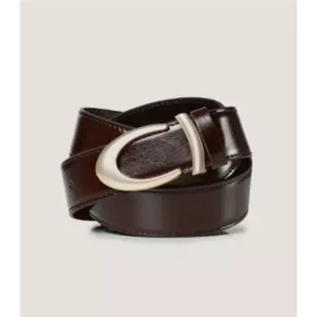 46819 Ремень женский, цвет коричневый, длина 115см, ширина 3,3см