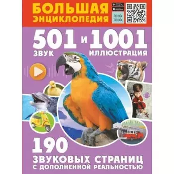 501 звук и 1001 иллюстрация. Большая энциклопедия с дополненной реальностью. Куцаева Н.Г., Попова И.М.