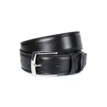 50817 Ремень мужской, цвет черный, длина 120см, ширина 3,3см