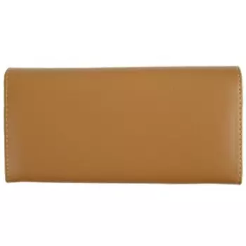 694-10 Кошелек, отдел на кнопке, цвет бежевый 19х9х3см