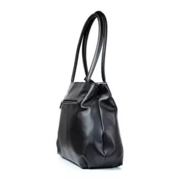 Сумка-тоут на молнии GALANTEYA, цвет чёрный