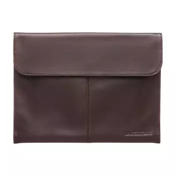 961011/BR Папка деловая Crosby, отдел на клапане, цвет коричневый 35х26х1см