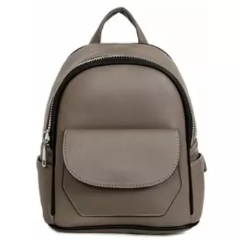 975 Рюкзак, отдел на молнии, цвет серый 28х24х12см