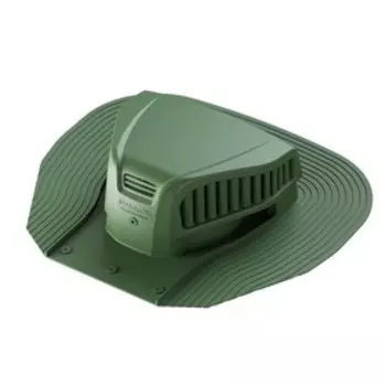 Аэратор точечный для кровли DCKE PIE ROOT, цвет зелёный