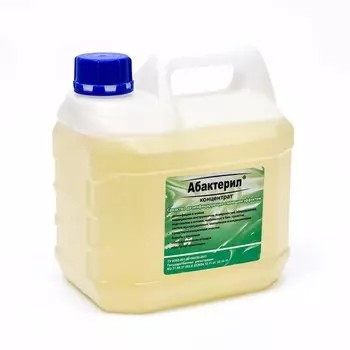 Дезинфицирующее средство Абактерил концентрат, 3 л