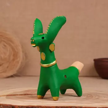 Абашевская игрушка «Козлик», свистулька, фигурка, 11514 см, Кукушкин И.И.
