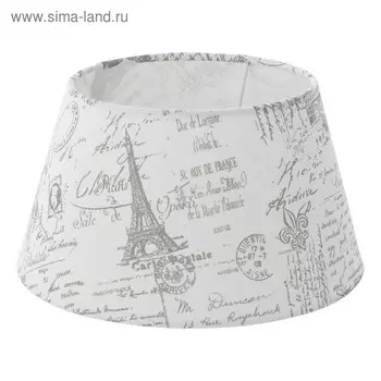 Абажур «0104», E27, белый