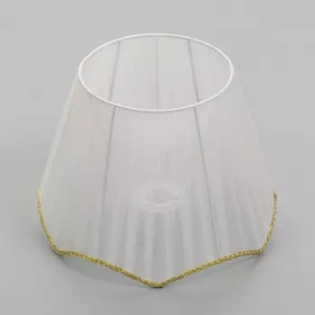 Абажур BayerLux «Буржуа», Е27/Е14, белый, 252519 см