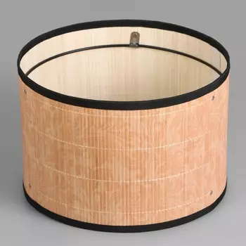 Абажур для лампы, торшера «Дамаск», Е27, белый, 303020 см