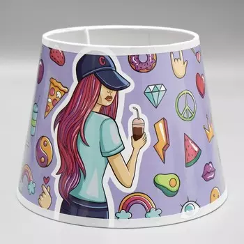 Абажур для светильника BayerLux «Девушка», Е14, 202015 см