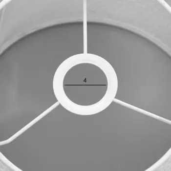 Абажур для подвеса BayerLux «Синара», E27, серый, 282821 см