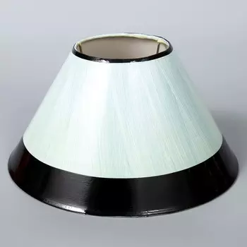 Абажур Е14 бело-синий 25х25х13 см