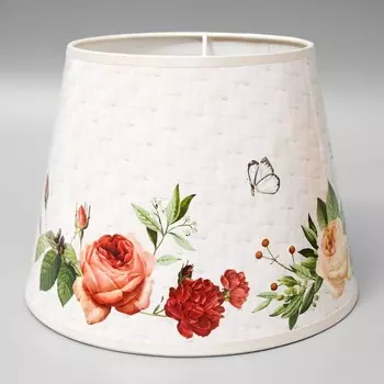 Абажур Е14 "Цветы" 20х20х15 см