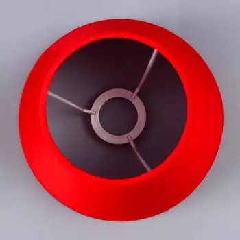 Абажур Е14 красный 15,5х15,5х13,7 см