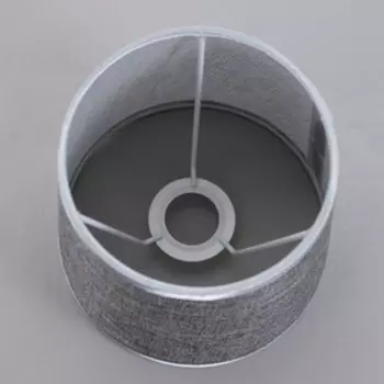 Абажур E14 серый 15х15х13 см