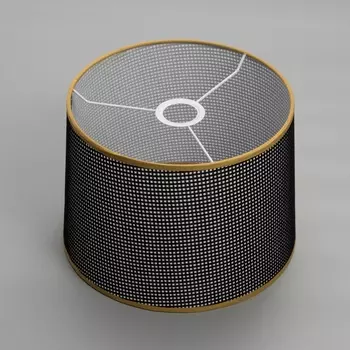 Абажур BayerLux, Е27, черный, 303021 см