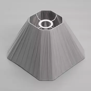 Абажур BayerLux, Е27, серый, 282819 см