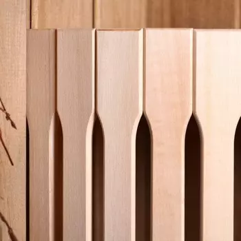 Абажур для бани и сауны «Кинжал», липа, настенный, угловой, «Добропаровъ»