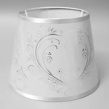 Абажур "Узор" Е27 белый 20х20х15 см