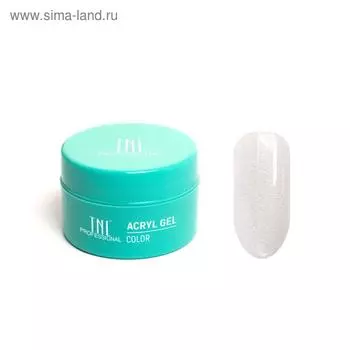 Acryl Gel TNL Illusion, №06 камуфлирующий сливочный с шиммером, 18 мл