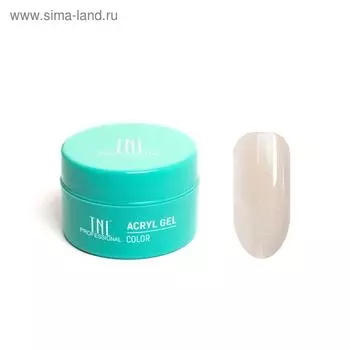 Acryl Gel TNL Illusion, №07 камуфлирующий молочный с шиммером, 18 мл