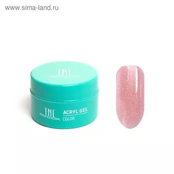 Acryl Gel TNL Illusion, №12 камуфлирующий розовый с шиммером, 18 мл