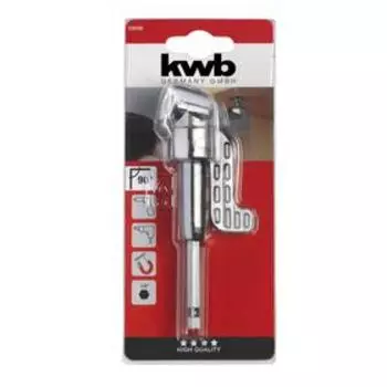Адаптер для бит угловой KWB KRAFTIXX, 125 мм, 1/4", магнитный