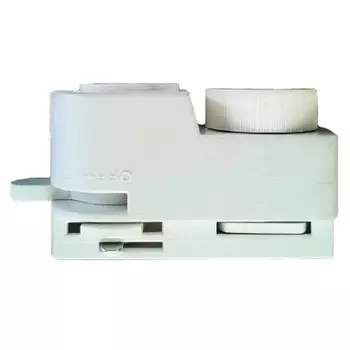 Адаптер для однофазного шинопровода. Uniel, IP20, цвет белый