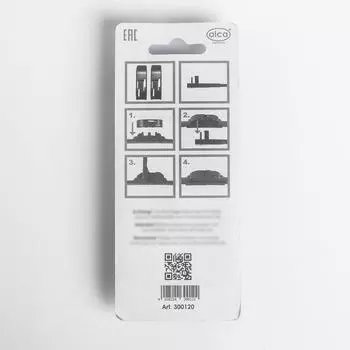 Адаптер для щёток стеклоочистителя ALCA Side Lock, набор 2 шт