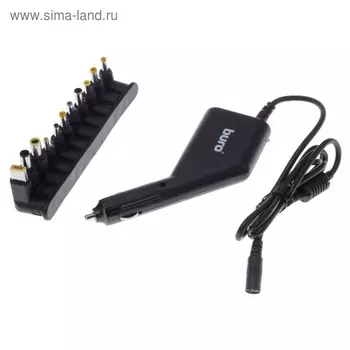 Адаптер питания Buro BUM-0170A90, автоматич., 90Вт, 15В-20В 11-переходников, 4.5A 1xUSB, 1A