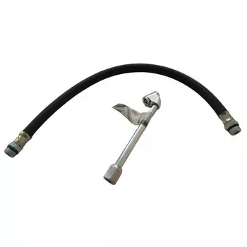 Адаптер СЕРВИС КЛЮЧ, для подкачки грузовых шин, съемный гибкий шланг