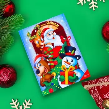 Новогодний Адвент-календарь Baron, сладкие конфеты, 75 г