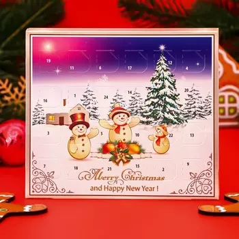 Адвент календарь Fikar "Праздник наступает", 40 г