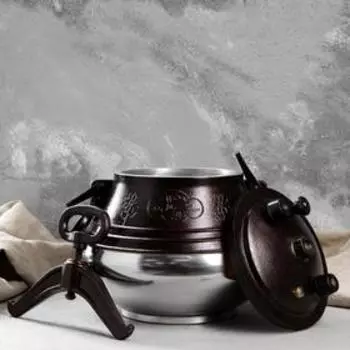 Афганский казан Шафран, 10 л, алюминий